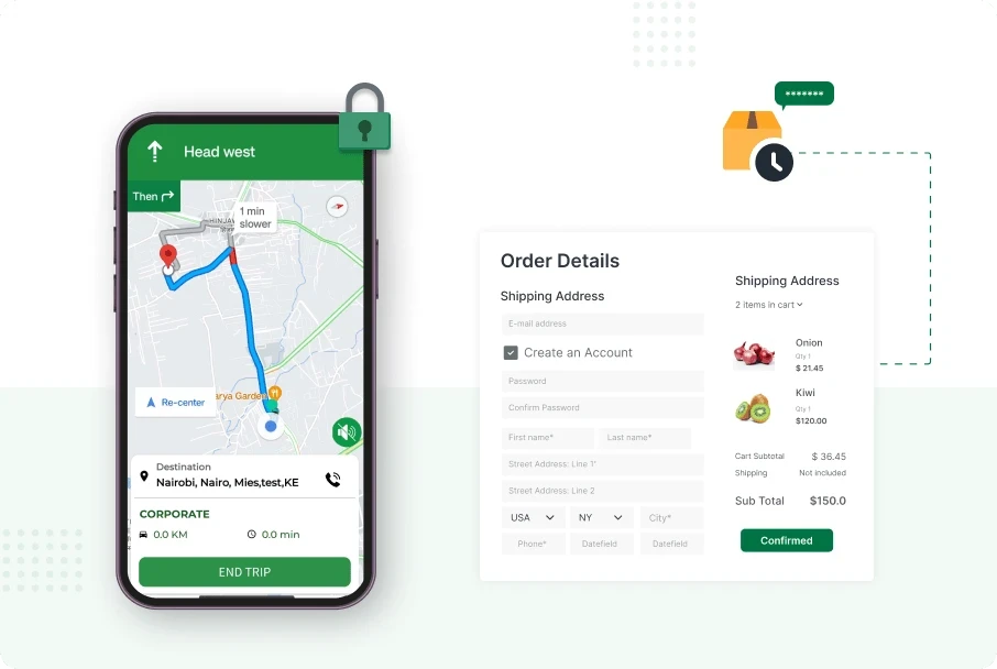 secure customer information access