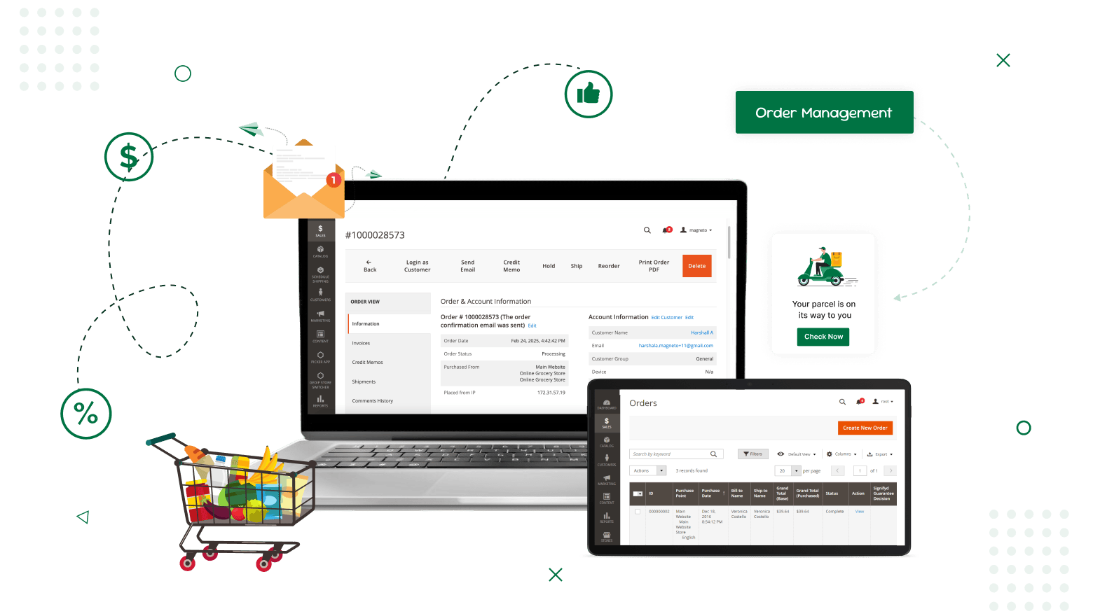 manage order effectively