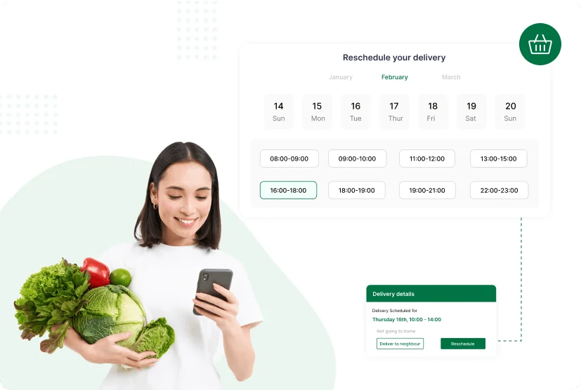 flexible delivery slot integration