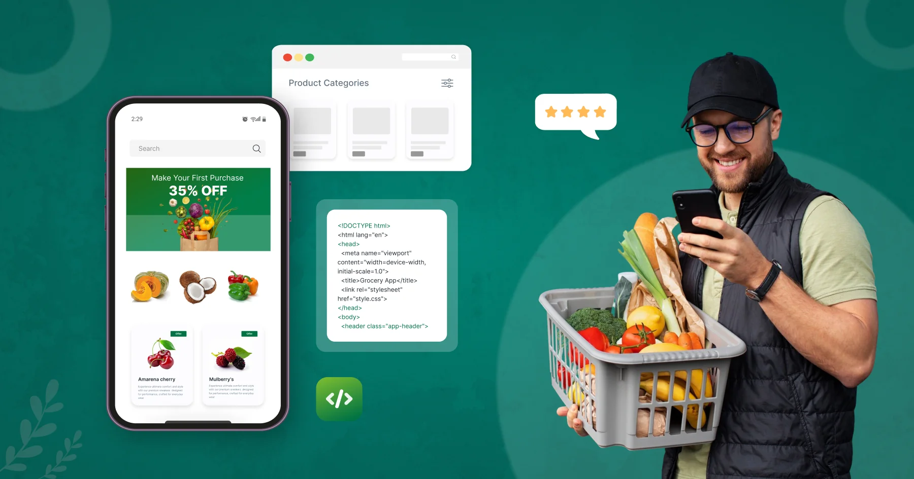 Top Reasons to Choose a Ready Made Grocery App for Your Store