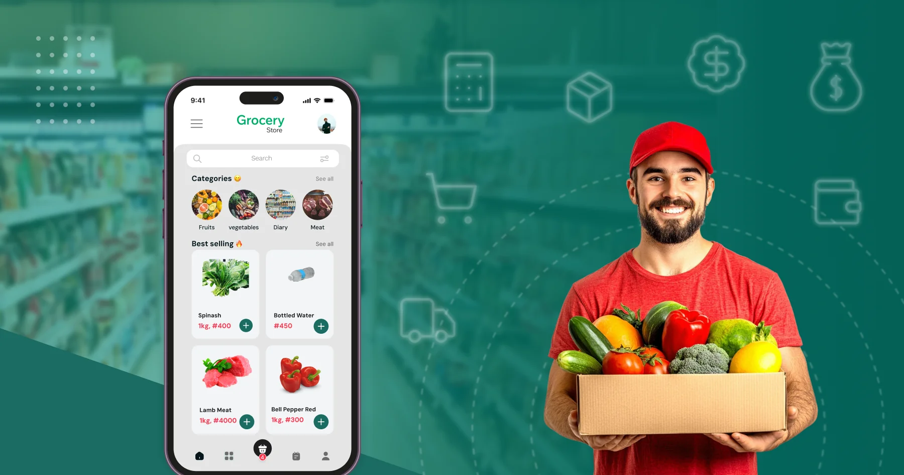 Grocery Delivery App Development Cost in 2026: India vs USA vs UAE